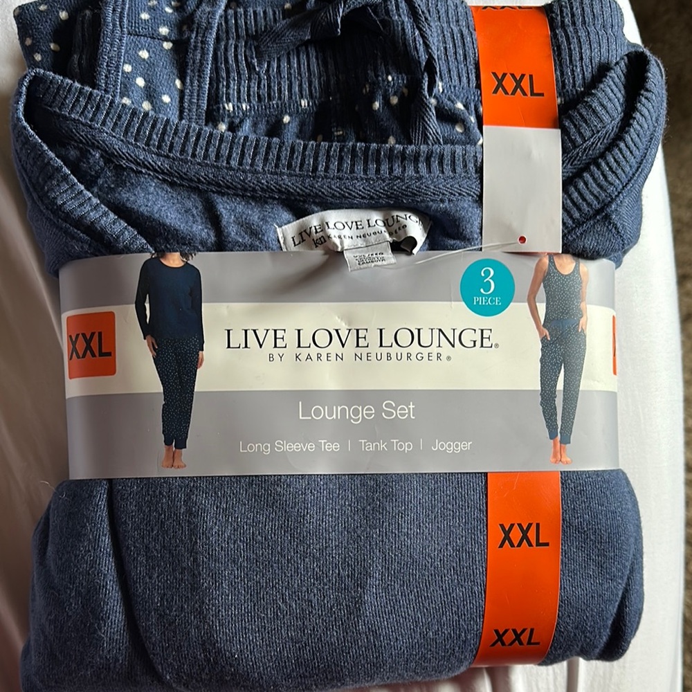 Karen Neuburger Blue Lounge Set XXL